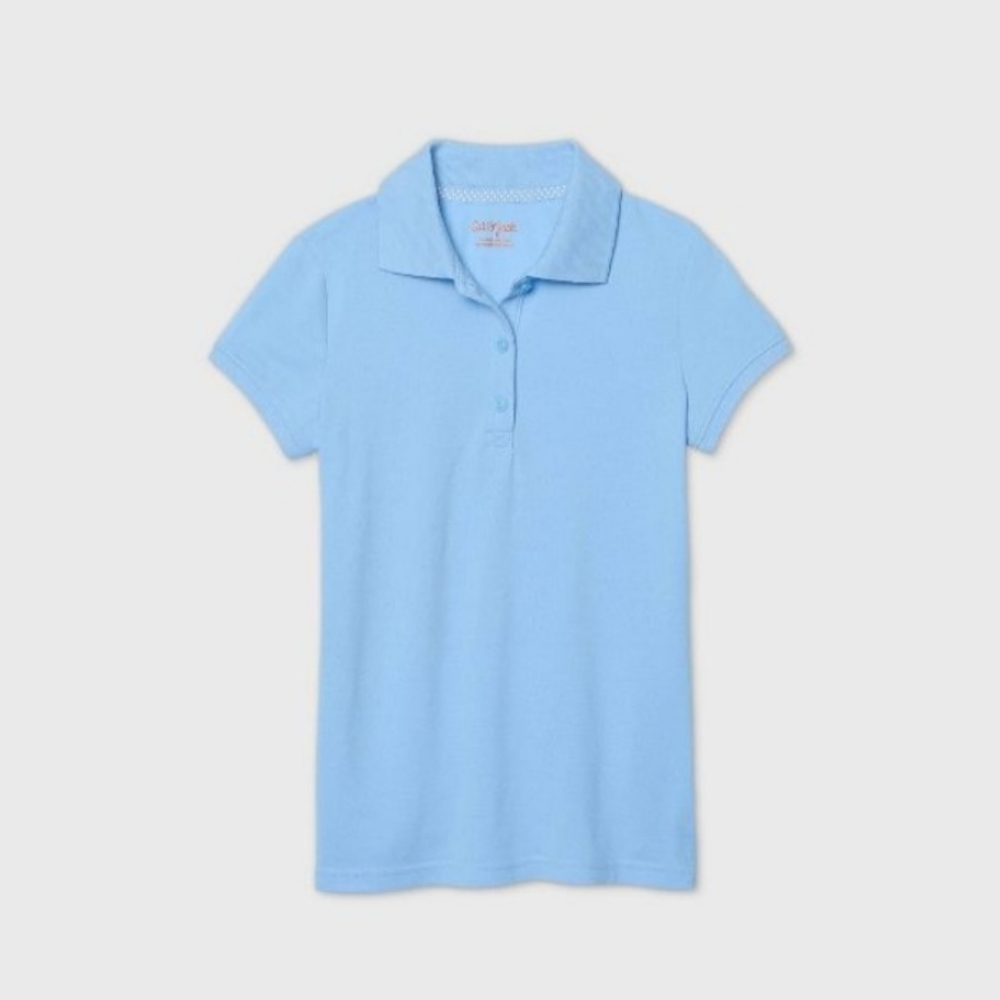 Cat & Jack - Girls Polo Shirts Uniforms - XL
